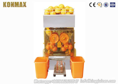 آلة 370W كامل تلقائي التجاري البرتقال عصارة لنقابة المحامين أو فندق، CE / بنفايات