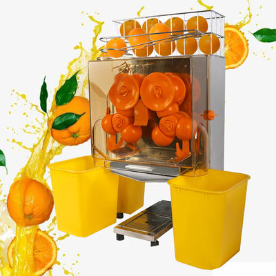 مكتب الأعلى البرتقال الطازج عصير العصارة مع لوحة الفولاذ المقاوم للصدأ اللمس