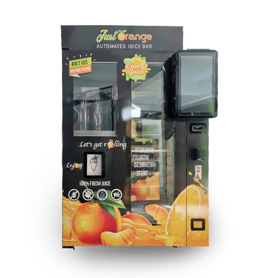 لاحظ دفع آلة بيع عصير البرتقال مع نظام التبريد