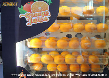 التحكم APP عصير البرتقال الطازج آلة البيع مع وظيفة التنظيف التلقائي