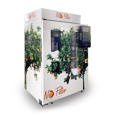 آلة بيع عصير البرتقال الطازج التجارية مع طريقة الدفع Nayax
