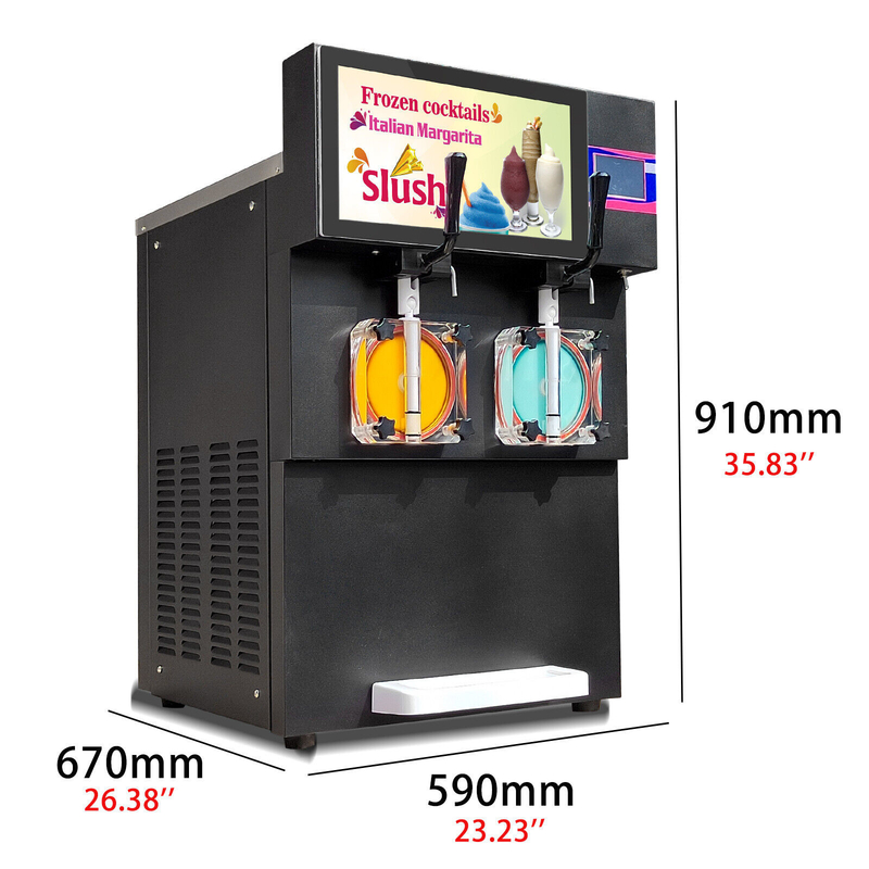 مارغريتا - آلة صنع مشروبات الثلج المثلج - صانعة ميلك شيك 2KW